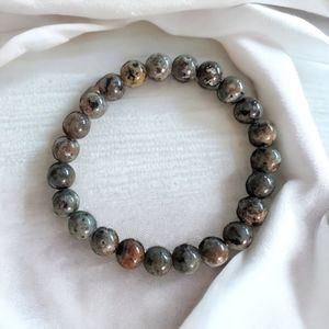Yooperlite Healing Bracelet 8mm Natural Stones Unisex